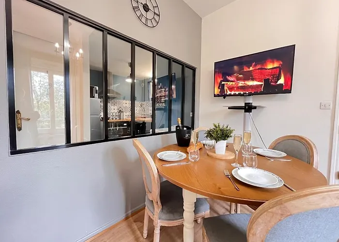 E - La Bulle De Champagne T3 Proche Centre-ville Apartment *